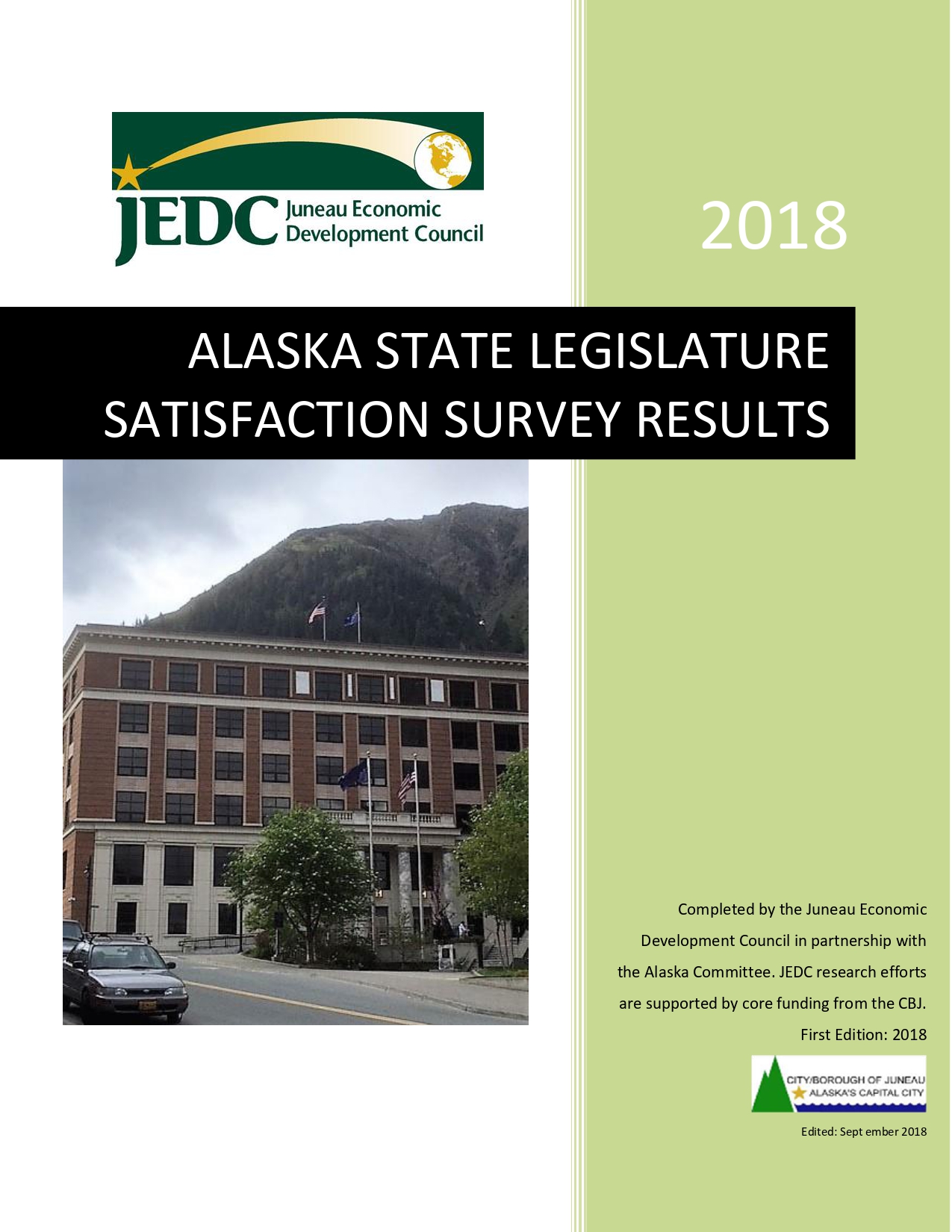 ALASKA STATE LEGISLATURE SATISFACTION SURVEY RESULTS_page-0001